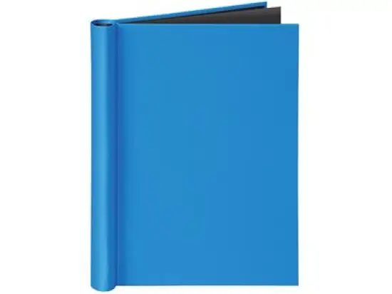 Klemmbinder Veloflex 4944351 Velocolor A4 20mm blau Füllmenge: max. 150 Blatt