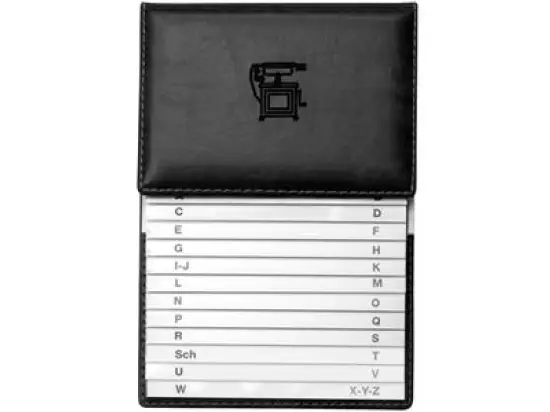 Telefonschuppenregister Veloflex 5157780 Exquisit schwarz