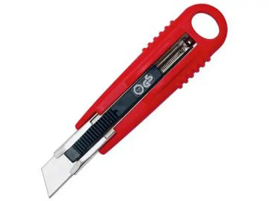 Cutter Wedo 78800 78 800 Safety-Cutter Standard Safety Standard rot inkl. 2 Klingen
