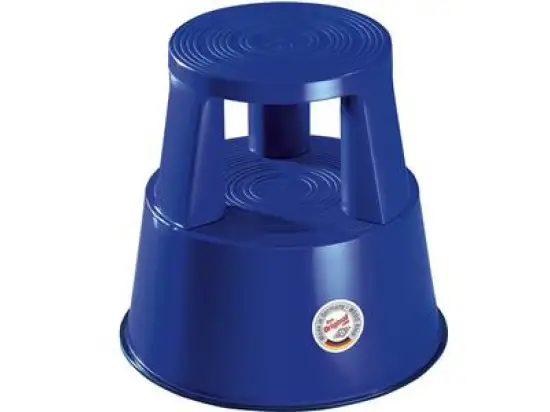 Rollhocker Wedo 212203 212 203 Step blau Kunststoff RAL 5002