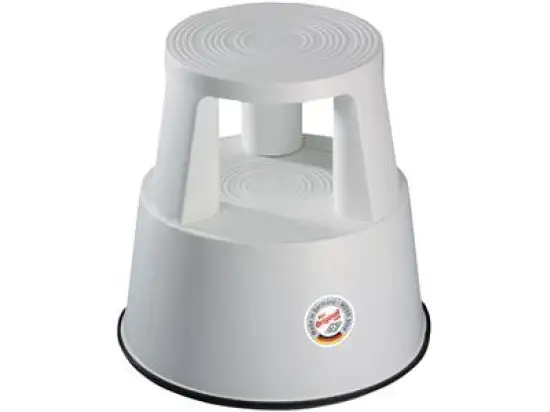 Rollhocker Wedo 212237 212 237 Step lichtgrau Kunststoff RAL 7035
