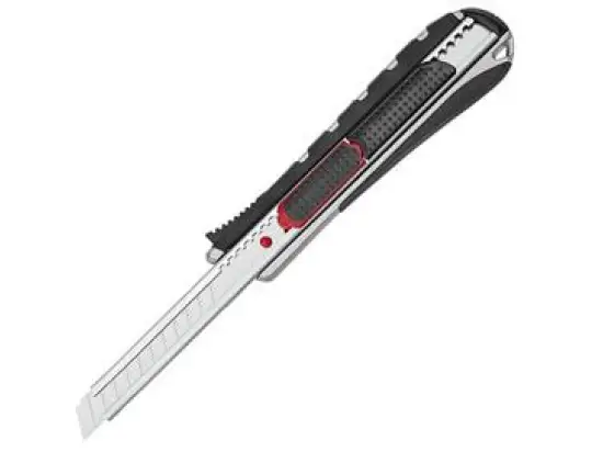 Cutter Wedo 787009 78 7009 Safety 2-in-1 schwarz/rot 9mm 16x1,8x2,6cm