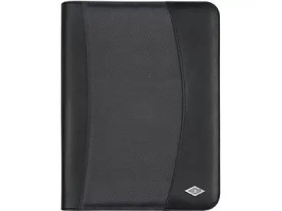 Tagungsmappe Wedo 5854301 58 54301 Elegance schwarz A4 inkl. Block / Außentasche