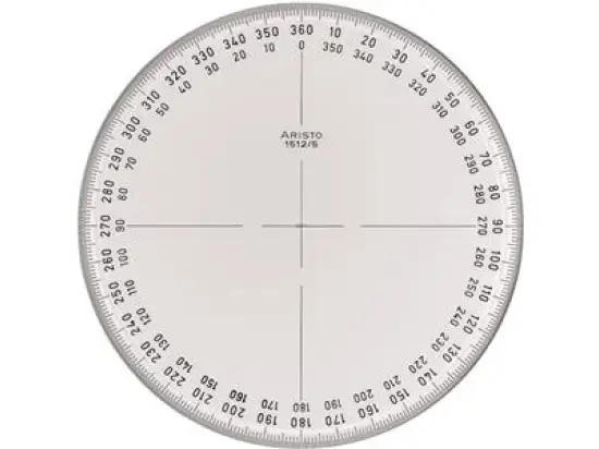 Winkelmesser Aristo 1512/5 Vollkreis 360 Grad
