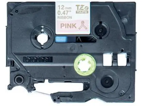 Schriftband-Kassette Brother TZe-RE34 gold auf rosa 12mm/4m nicht klebend