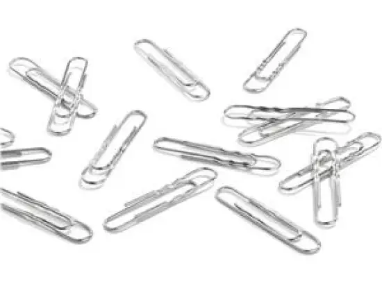 Aktenklammern Durable 1226-25 122625 50mm verzinkt gewellt runde Form, Pack 100 Stk