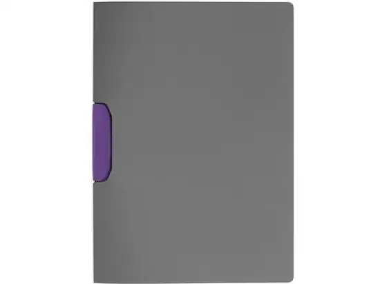 Klemmmappe Durable 2304-12 230412 Duraswing Color A4 3mm PP lila, Pack 5