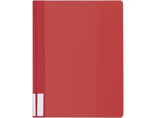 Schnellhefter Durable 2681-03 268103 rot A4 Kunststoff (PVC) Innentasche Außenfenster, Rücken transluzent