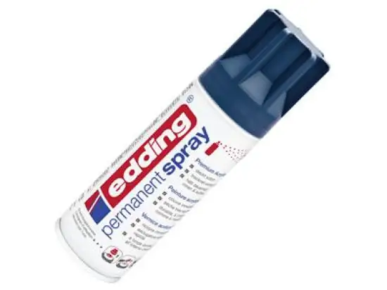 Acrylspray Edding 5200 4-5200933 elegant nachtblau seidenmatt permanent, Dose 200ml