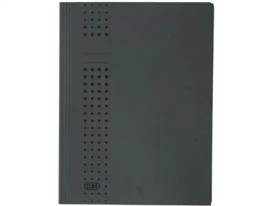Sammelmappe Elba 100091169 31477AZ Chic A4 anthrazit Recyclingkarton, Pack 25 Stk