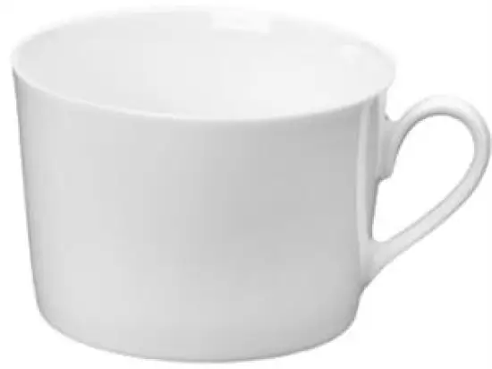 Kaffeetassen Esmeyer 433-236 Heike weiß Porzellan 0,2l, Pack 6 Stk