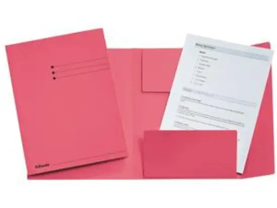 Jurismappe Esselte 1033321 A4 pink