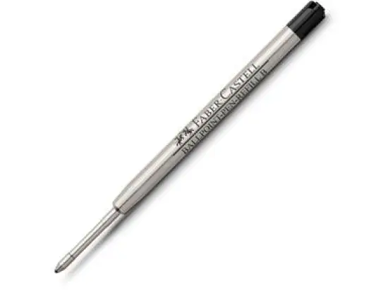 Kugelschreibermine Faber-Castell 148742 B, Großraummine, dokumentenecht, schwarz