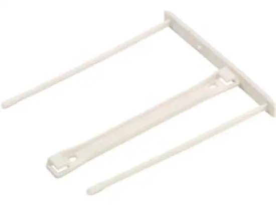 Abheftbügel Fellowes 0089701 ProClip 100mm weiß, Pack 100 Stk
