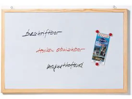 Schreibtafel Franken CC-MM6080 60x80cm Naturrahmen