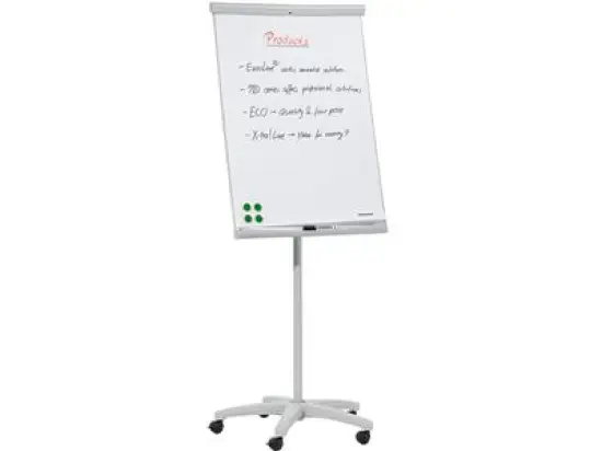 Flipchart Franken FC91 U-Act! Line Mobil 70x100cm Höhe 186cm mit 5 Rollen