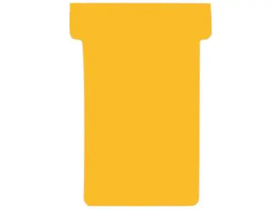 T-Karten Franken TK105 orange 47x47mm Größe 1, Pack 100 Stk