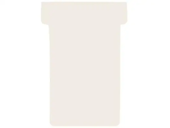 T-Karten Franken TK109 weiß 47x17mm Größe 1, Pack 100 Stk