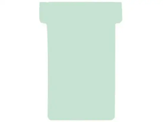 T-Karten Franken TK119 hellgrün 47x17mm Größe 1, Pack 100 Stk