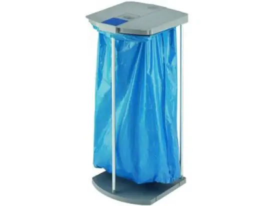 Müllsackständer Hailo 0912-110 ProfiLine WS 120 Uno 43x97x45cm 120 Liter grau