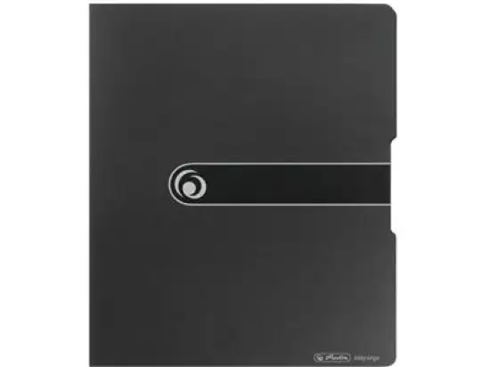 Ringbuch Herlitz 300000677 11205713 easy orga to go A4, 2 Ringe Ø 16 mm, PP, Kombi-Mechanik, opak schwarz