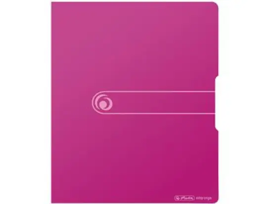 Ringbuch Herlitz 300000680 11205747 easy orga to go A4, 2 Ringe Ø 16 mm, PP, Kombi-Mechanik, opak beere