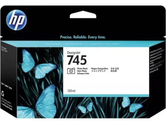 Tintenpatrone HP F9J98A 745 schwarz-Foto 130ml
