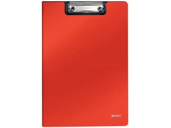 Klemmbrettmappe Leitz 3962-10-20 39621020 Solid hellrot A4 Polyfoam, Pack 10 Stk