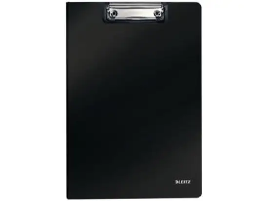 Klemmbrettmappe Leitz 3962-10-95 39621095 Solid schwarz A4 Polyfoam, Pack 10 Stk