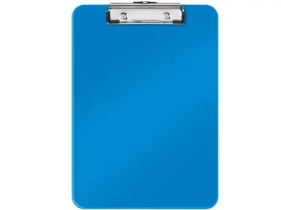 Klemmbrett Leitz 3971-00-36 39710036 Wow blau metallic A4 PS Klemmweite 8mm, Pack 10 Stk