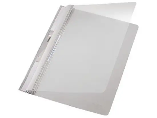 Schnellhefter Leitz 4190-00-85 41900085 Universal A4, Kunststoff (PVC), in Ordner einhängbar, grau