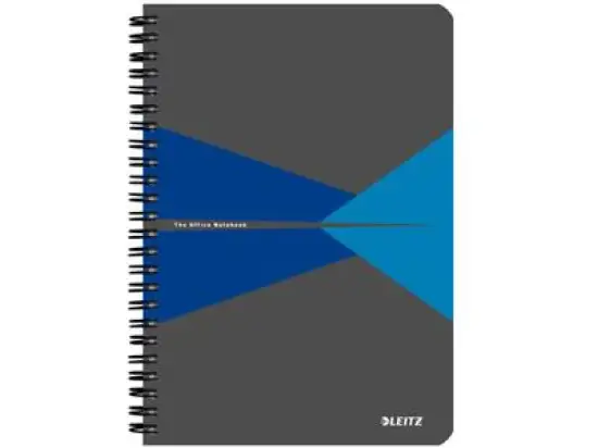 Collegeblock Leitz 4459-00-35 44590035 Office A5 liniert 90 Blatt 90g blau