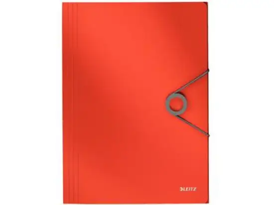 Eckspannermappe Leitz 4563-10-20 45631020 Solid hellrot A4 PP, Pack 10 Stk
