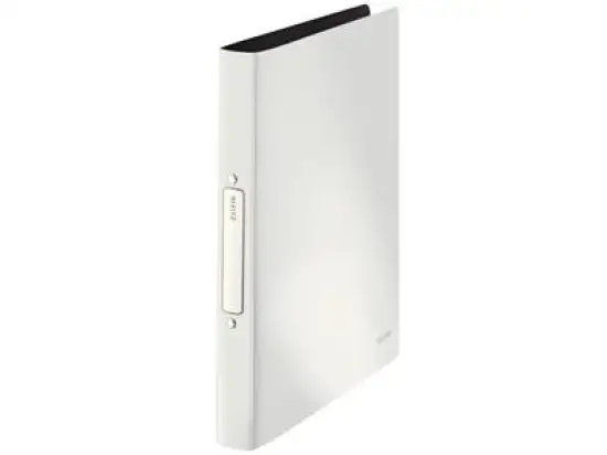 Ringbuch Leitz 4566-10-01 45661001 Solid A4, 2 Ringe Ø 25 mm, PP, O-Ring-Mechanik, Duo-Optik, weiß