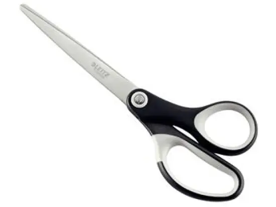 Schere Leitz 5416-60-95 54166095 Titan 18cm schwarz mit Soft- Grip Griff