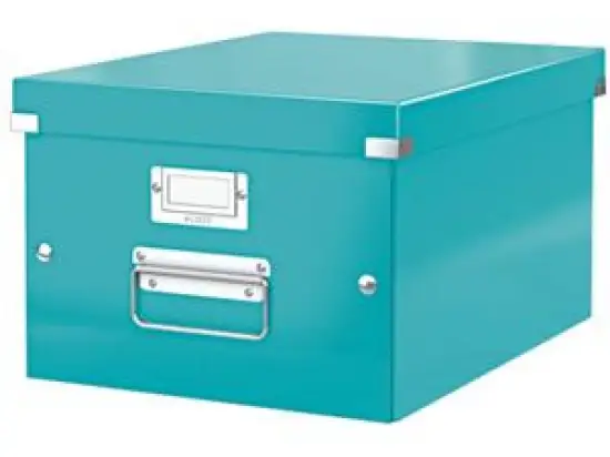 Archivbox Leitz 6044-00-51 60440051 Click & Store mittel eisblau bis A4