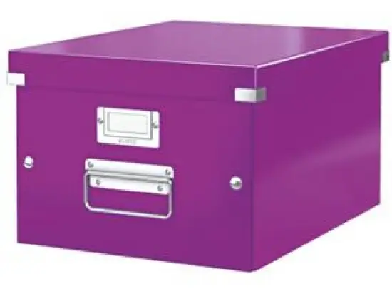 Archivbox Leitz 6044-00-62 60440062 Click & Store mittel violett bis A4