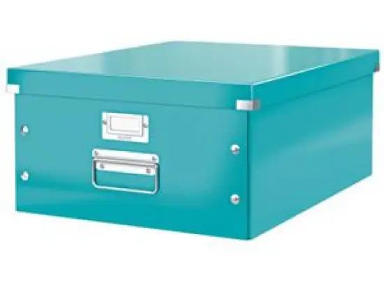 Archivbox Leitz 6045-00-51 60450051 Click & Store groß eisblau bis A3