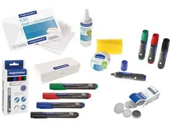 Flipchart-Zubehörset Magnetoplan 12299F Starter Kit