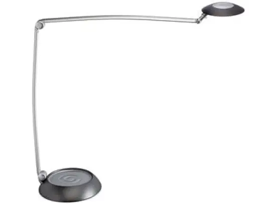 Tischleuchte Maul 8202195 MAULspace LED 8Watt dimmbar silber Standfuß