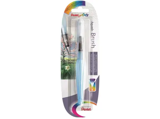Wasserpinsel Pentel XFRH/1-M Aquash Brush mit Wassertank Strichstärke: mittel