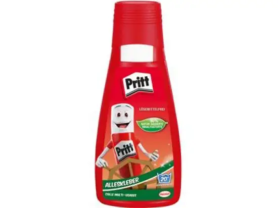 Alleskleber Pritt PAKA2 Mr. Pritt, Pack 6 x Flasche je 100g