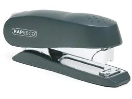 Heftgerät Rapesco 0238 Luna schwarz bis 50Blatt für Heftklammern 24/6+26/6+26/8