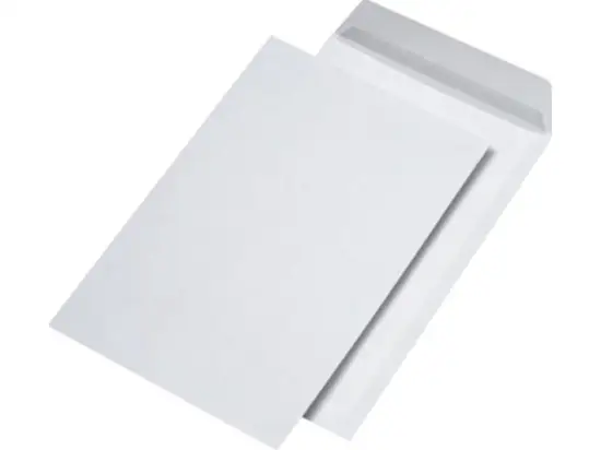Versandtasche Mailmedia 30005531 388370 C4 ohne Fenster haftklebend weiß 120g, Pack 250 Stk