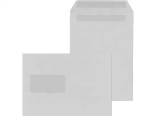 Versandtasche Rössler Kuvert 30006881 359418 C5 mit Fenster selbstklebend UWS 80g, Pack 500 Stk