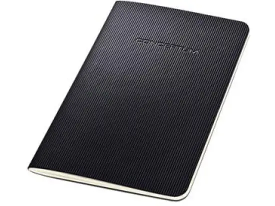 Notizheft Sigel CO865 Conceptum A6 liniert 80g Softcover schwarz 64Seiten, Pack 5 Stk
