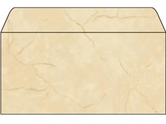 Struktur-Briefumschlag Sigel DU185 DIN lang ohne Fenster Granit beige 90g, Pack 50 Stk