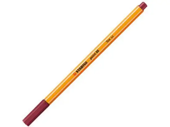 Fineliner Stabilo 88/19 point 88 Schreibfarbe: purpur