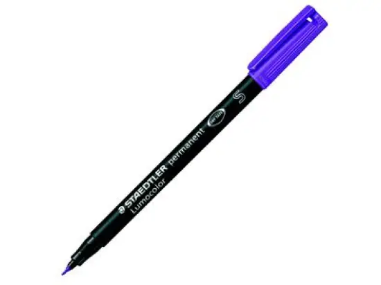 Universalstift Staedtler 313-6 Lumocolor permanent S Schreibfarbe: violett