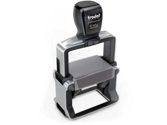 Selbstfärbender Stempel Trodat 5152061 professional 5206 8-zeilig selbstfärbend mit Gutschein